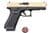 Glock 17 Gen5 9mm - Black & Gold Precision Pistol thumbnail 1