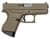 Glock 43 Gen 1 FDE 9mm Compact Concealed Carry Pistol thumbnail 3
