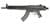 PTR 32K PDWR Tactical 7.62x39 Pistol, 12.5" Barrel - Black thumbnail 2