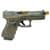 Glock G19 Gen 3 9mm 4.60in Colonial Brown Viking Engraved thumbnail 1