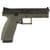 XYZ-9 Striker: Precision 9mm Pistol, OD Green, 4.5" Barrel thumbnail 1
