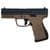 FMK 9C1 Compact 9MM DAO Pistol - Burnt Bronze Finish, 10+1 Capacity thumbnail 1