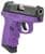 SCCY CPX-3 .380 ACP 3.10in Black Slide Purple Grip thumbnail 3