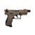 Walther P22 Q .22LR Tactical FDE Pistol - SA/DA, 10+1 Rounds thumbnail 1