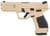 SAR9 9mm Pistol - 3.8" Barrel, 17-Rd, Tan Finish, Ergonomic Grip thumbnail 1