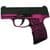 Sig Sauer P365 Pink Filligree 9mm Semi-Auto, Compact 3.1" Barrel, 10-Rd thumbnail 2