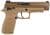 Sig Sauer P320 M17 9mm Coyote Tan DAO Semi-Auto Pistol with Night Sights thumbnail 2