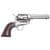 Cimarron Pistolero .45 LC Classic Nickel SA Revolver 4.75" Walnut Grip thumbnail 2