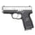 Kahr CW9 Compact 9mm Pistol - Black/Stainless, 7+1 Rounds thumbnail 1
