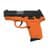 SCCY CPX-1 Gen 3 RDR 9mm Compact Pistol - Orange Grip, DAO, 10+1 Capacity thumbnail 1