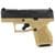 Taurus GX4 9mm Compact Pistol - FDE/Black, 3" Barrel, 11 Rounds thumbnail 3