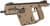 KRISS Vector SDP Gen II 9mm Pistol - FDE, Threaded Barrel, Recoil-Reduced thumbnail 2