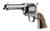 Pietta Cowpoke .357 Magnum 4.75in Nickel Engraved thumbnail 1