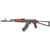 Riley RAK47: 7.62x39, Semi-Auto, 16" Barrel, Black/Teak Finish thumbnail 1