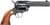 Cimarron Pistoleer .357 Mag 4.75" SAO Blued Walnut Grip Revolver thumbnail 1