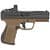 FMK 9C1 Elite Pro: Compact 9mm, Burnt Bronze, Optic Ready thumbnail 1
