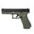 Glock G17 Gen 5 9mm - Battlefield Green, 17-Round Precision Pistol thumbnail 1