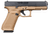 Glock 17 Gen 5 Dark Earth 9MM Striker-Fired Pistol - Versatile Defender thumbnail 1