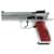 Tanfoglio Stock II OR Chrome 9mm, 4.45" Barrel, 17+1 Rounds Semi-Auto thumbnail 2