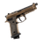 Beretta 92XI SAO: 9MM, 22-Rd, Cerakote, Fiber Optic Sights thumbnail 1