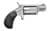NAA Mini-Revolver .22 WMR - Stainless Steel, Rubber Grip Compact thumbnail 1