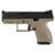 CZ P-10 S Sub-Compact 9mm, FDE/Black, 12rd, Tritium Sights thumbnail 2