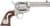 Cimarron Man With No Name Frontier .357 Magnum 4.75in Nickel thumbnail 2