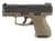 HK VP9SK Gen 1 Compact 9mm Pistol - FDE Finish, Night Sights, Ergonomic Grip thumbnail 1