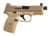 FN 509C Tactical 9mm, FDE Finish, Threaded Barrel & Night Sights thumbnail 1