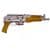 Kalashnikov KP-9AW 9mm Tactical Pistol - Black/Wood Grips thumbnail 1