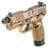 FN 502 Tactical FDE .22 LR Optics-Ready Compact Pistol thumbnail 5