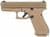 Glock 19X Gen5 Coyote Tan 9mm Pistol, 17+1 Rds, Night Sights thumbnail 2
