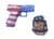 Glock G43X Gen 1 Patriot 9mm Compact Pistol - American Flag Finish thumbnail 1