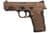 M&P380 Shield EZ - Burnt Bronze .380 ACP 8-Round Pistol thumbnail 1
