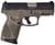 Taurus G3c Gen 3 Compact 9mm Pistol - OD Green/Black Finish thumbnail 2