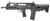Springfield Hellion Bullpup 5.56 NATO Rifle - Black, Adjustable thumbnail 5