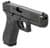 Glock 17 Gen 5 Black nDLC 9mm Pistol - 4.49" Barrel, 17+1 Capacity thumbnail 2