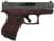 Glock 43 Gen 1 Compact 9mm Pistol | Black Cherry Ergonomic Grip thumbnail 1