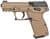 Kel-Tec P17 .22LR Semi-Auto - Lightweight Tan, 16+1 Capacity thumbnail 2
