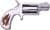 NAA Mini-Revolver: .22 Mag Stainless with Red Stag Grips thumbnail 1