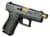 Glock 43x MCFLY Gen 1 Compact 9mm Distressed OD/Silver Handgun thumbnail 1