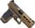 Live Free Armory AMP X 9mm Pistol, Bronze Finish - Optic Ready thumbnail 3