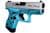 Glock 43 "Miss Daisy" Raspberry Blue 9mm Compact Pistol Gen 1 thumbnail 3