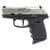SCCY DVG-1 Compact 9mm Striker-Fired Pistol, Black/Silver Finish thumbnail 3
