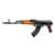 Riley RAK47: 7.62x39, Semi-Auto, 16" Barrel, Black/Teak Finish thumbnail 2