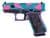 GLOCK 43X Gen 1 Pink & Purple Cerakote Sub-Compact 9MM Pistol thumbnail 1
