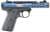 Ruger Mark IV 22/45 Lite Blue .22 LR Pistol - Precision & Versatility thumbnail 1