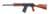 Panzer AK-12 Red Wood Semi-Auto Shotgun, 12ga, 18.5" Barrel thumbnail 3