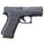 Glock 43X 9mm 3.39in Black Front Rail USA Made thumbnail 2