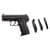 HK P2000 V3 NightSight 9mm DA/SA Pistol - 13rd, Black, Compact Design thumbnail 4
